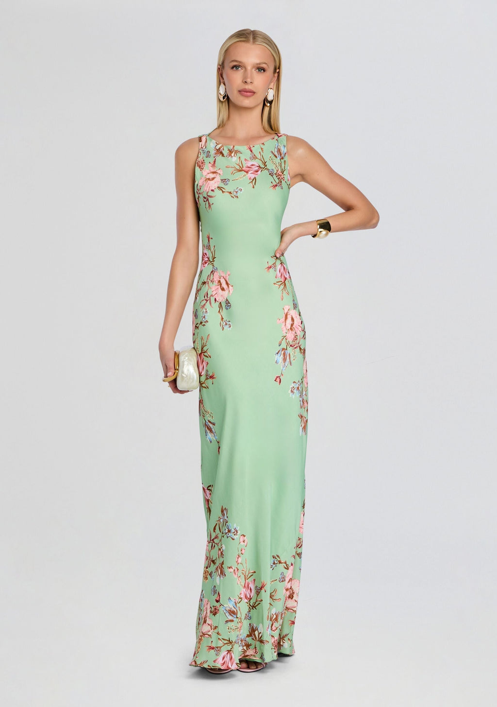 Ezra Bias Maxi Dress