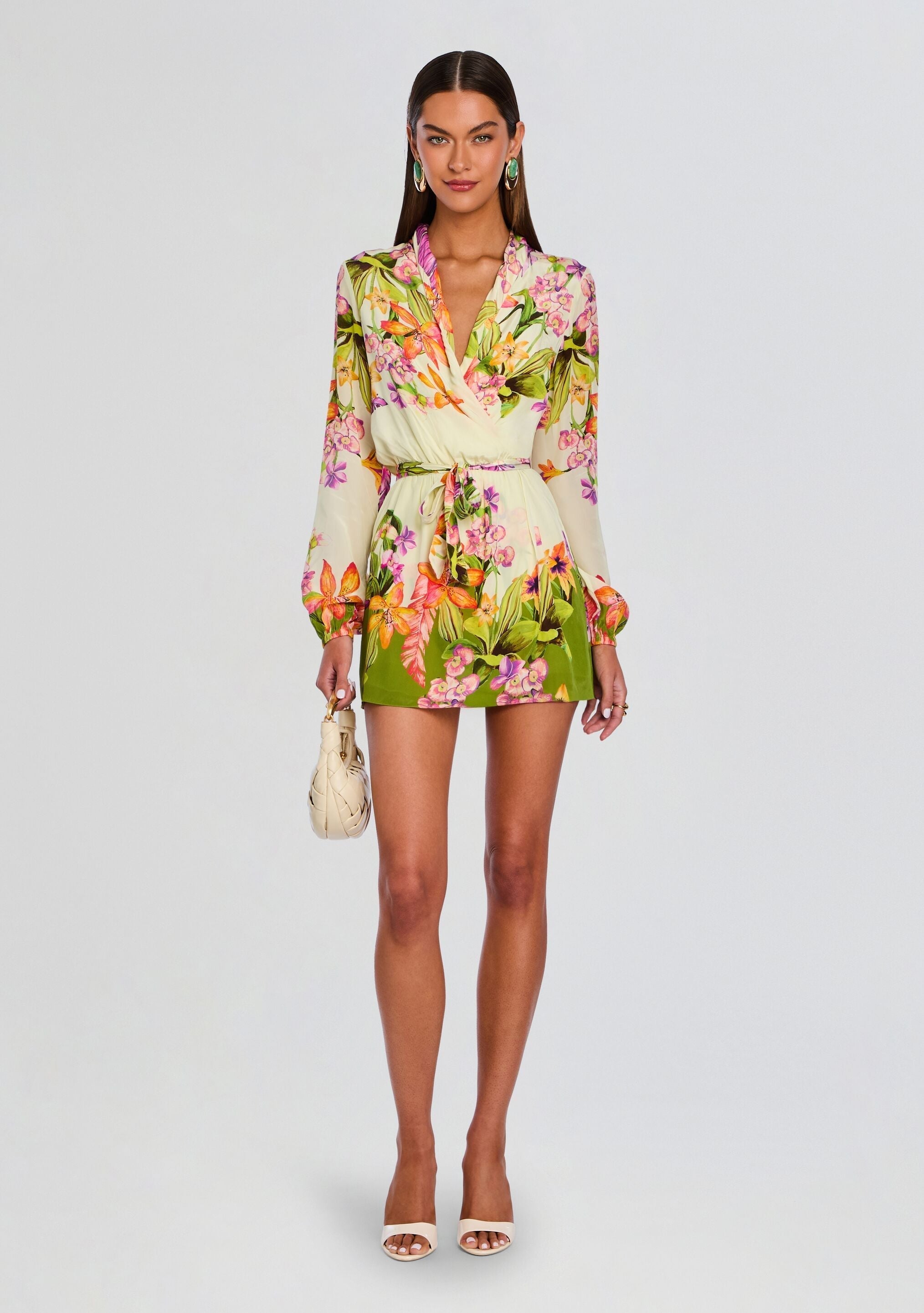 Dio Mini Dress with Detachable Belt