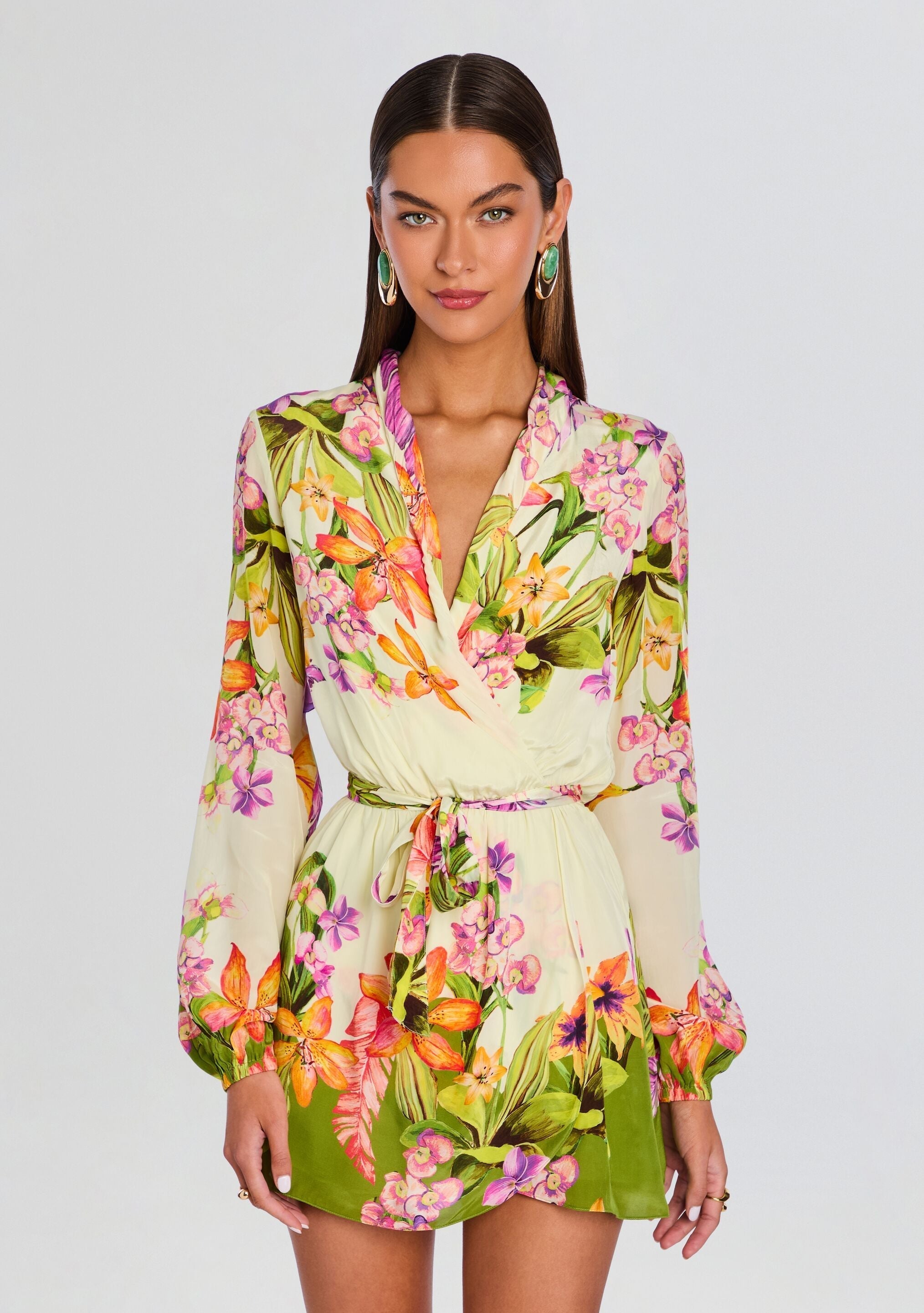 Dio Mini Dress with Detachable Belt