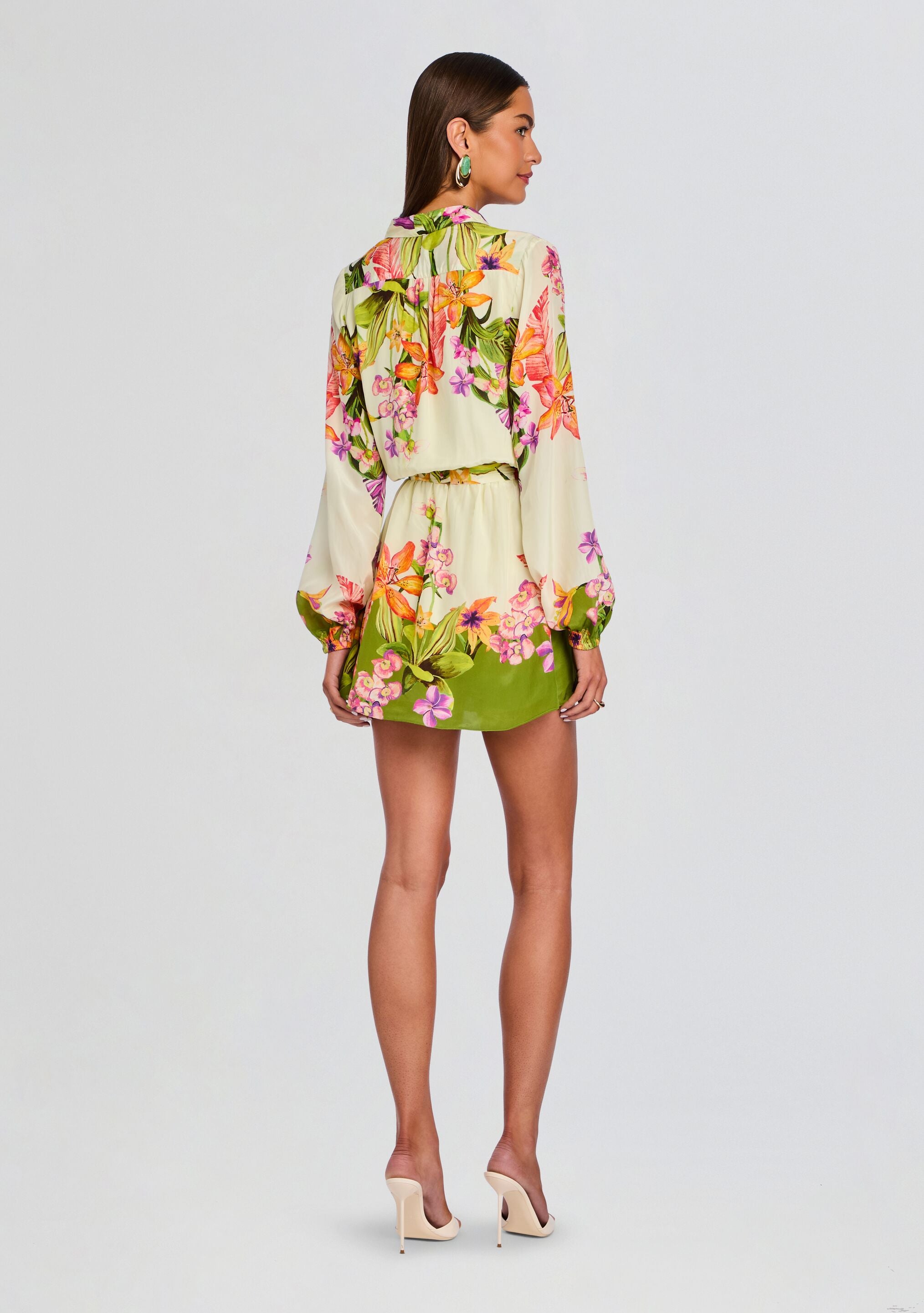 Dio Mini Dress with Detachable Belt