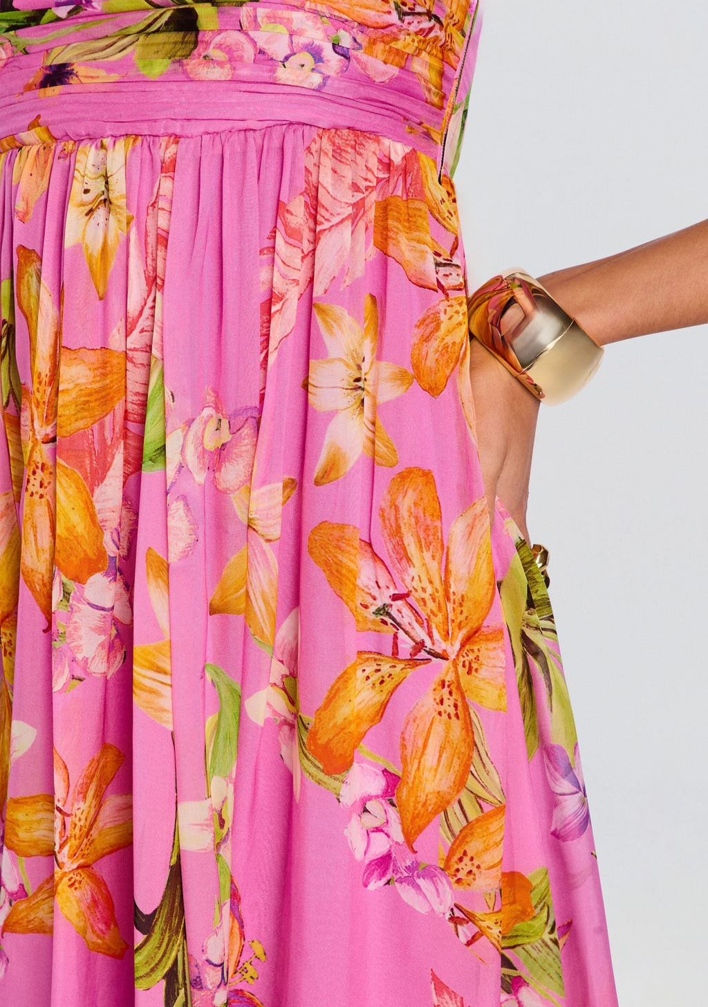 Posy Strapless Mini Dress