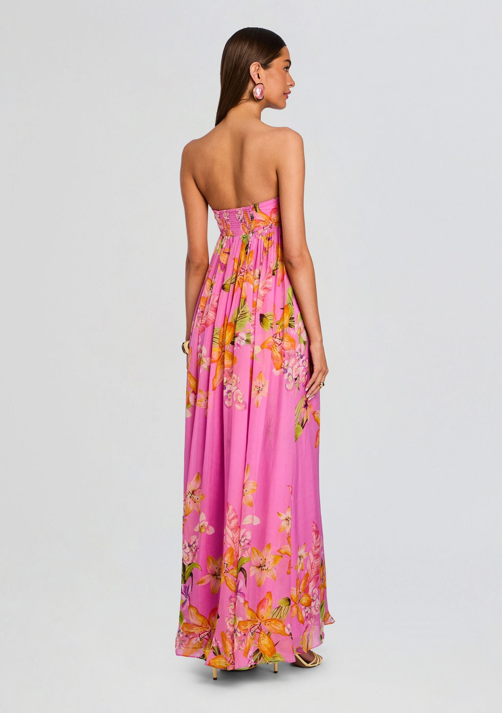 Posy Strapless Mini Dress