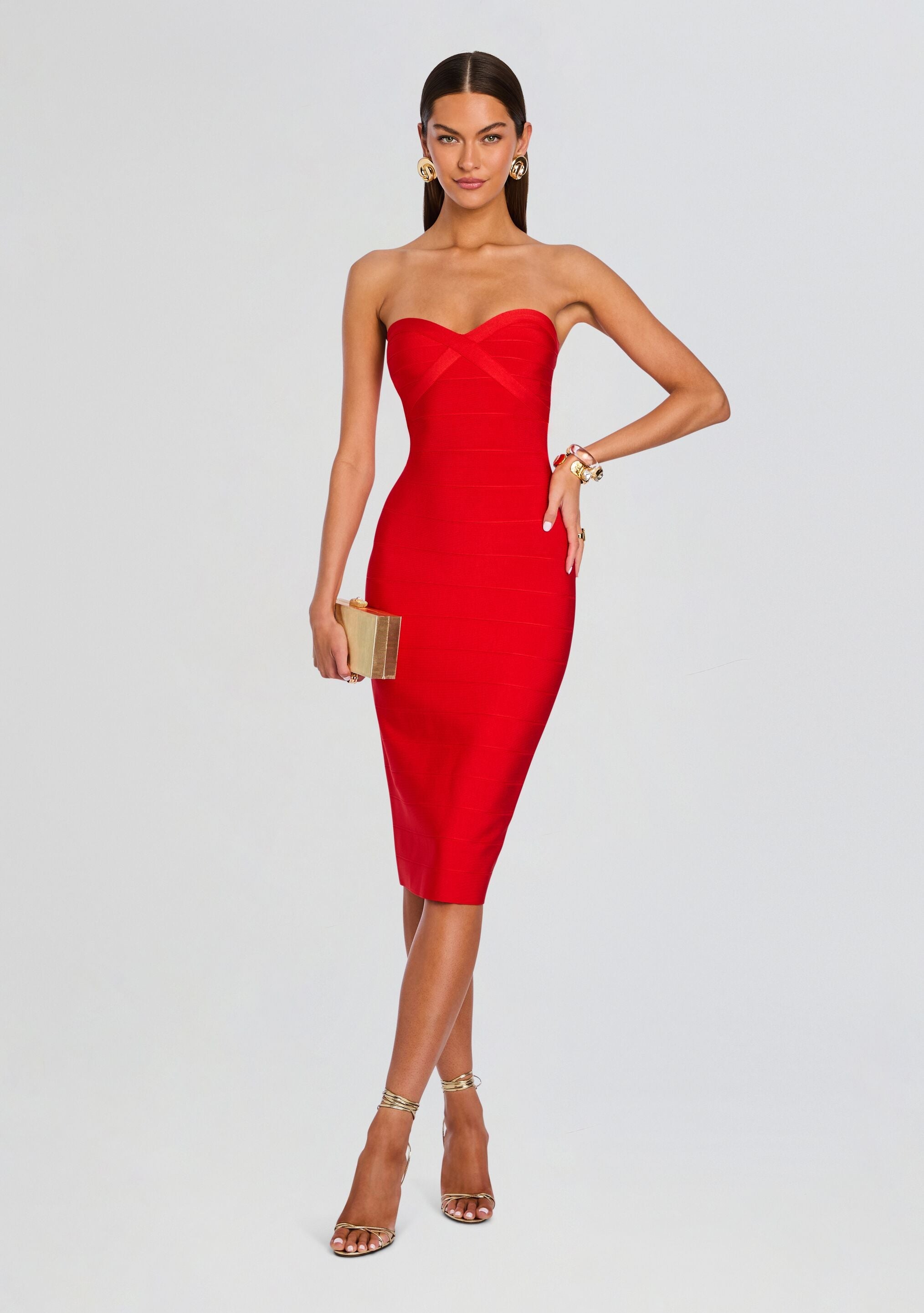 Drussie Bandage Knit Dress
