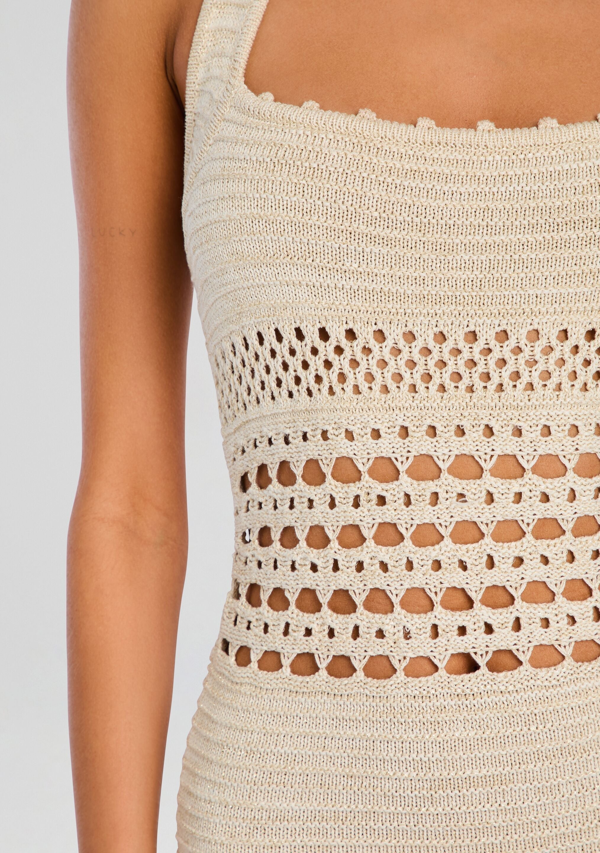 Jaycee Crochet Dress