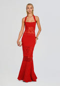 Peggie Crochet Maxi Dress
