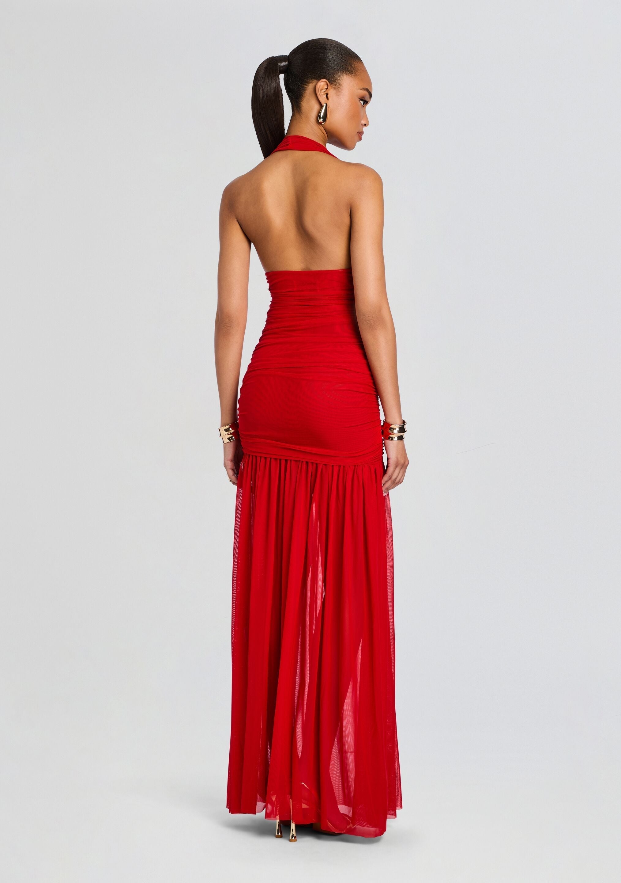 Teghan Mesh Dress