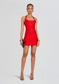 Cassara Bandage Knit Mini Dress