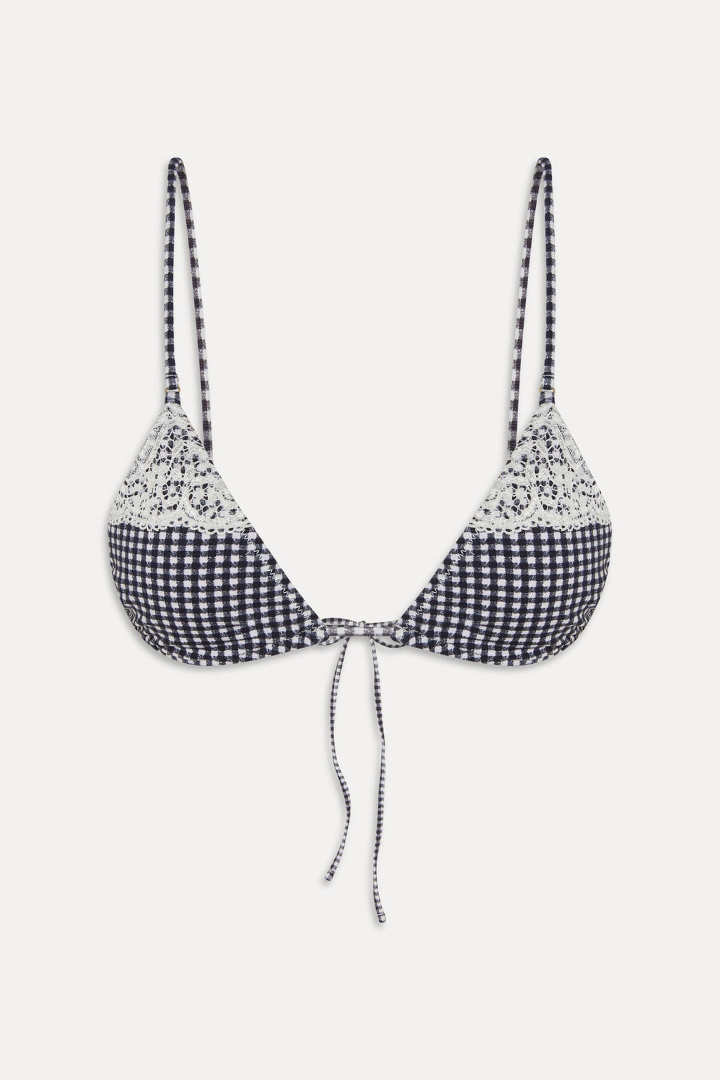 Elena Micro Cotton Bikini Top - Midnight Wishes