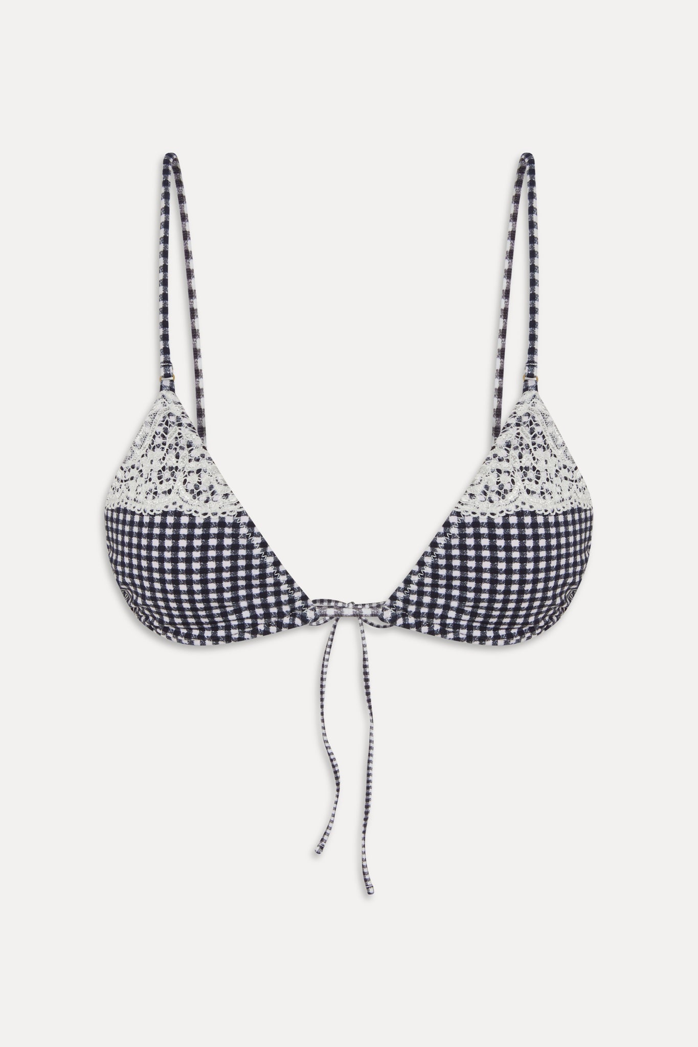 Elena Micro Cotton Bikini Top - Midnight Wishes