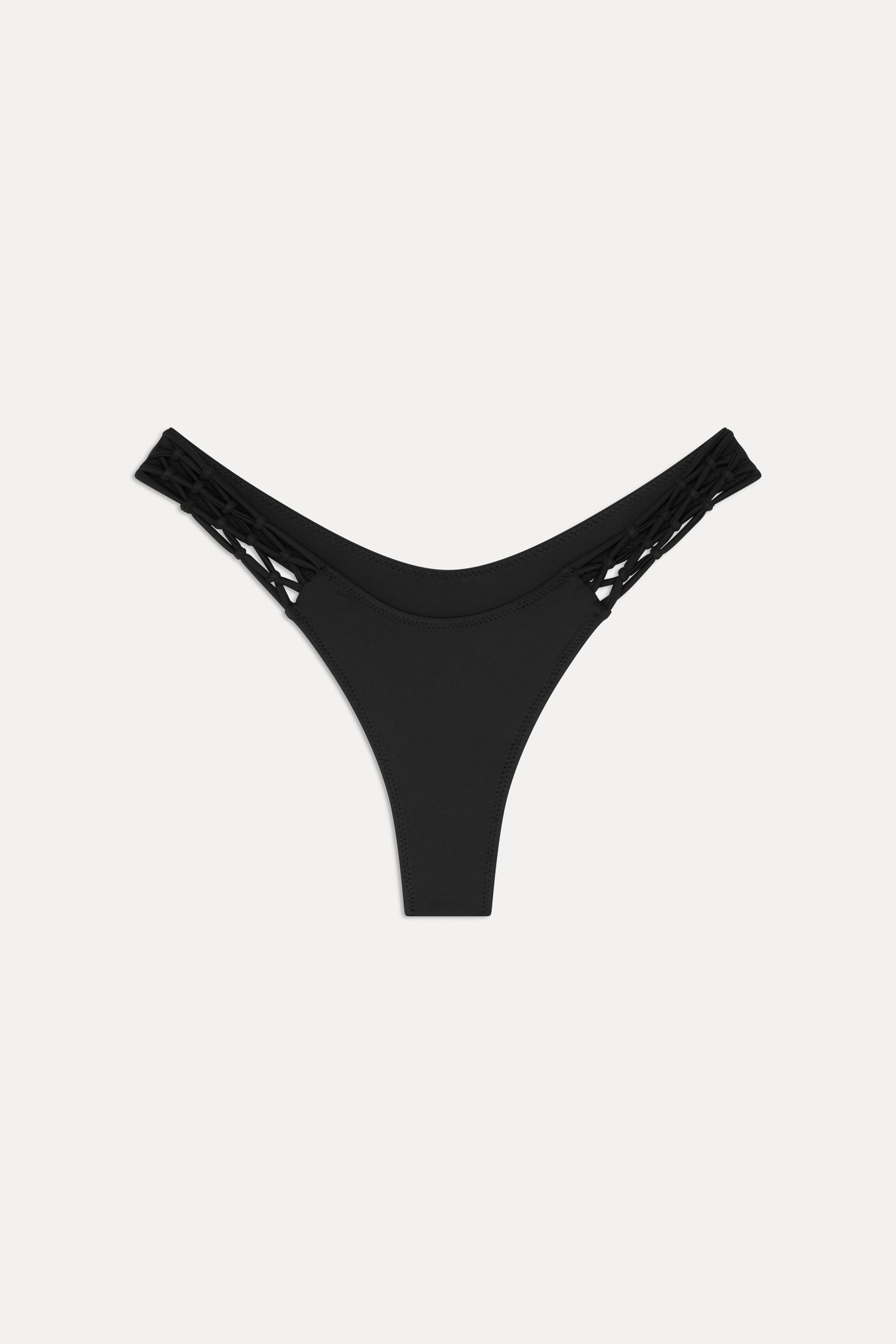 x JENNIE Encore Micro Bikini Bottom - Black