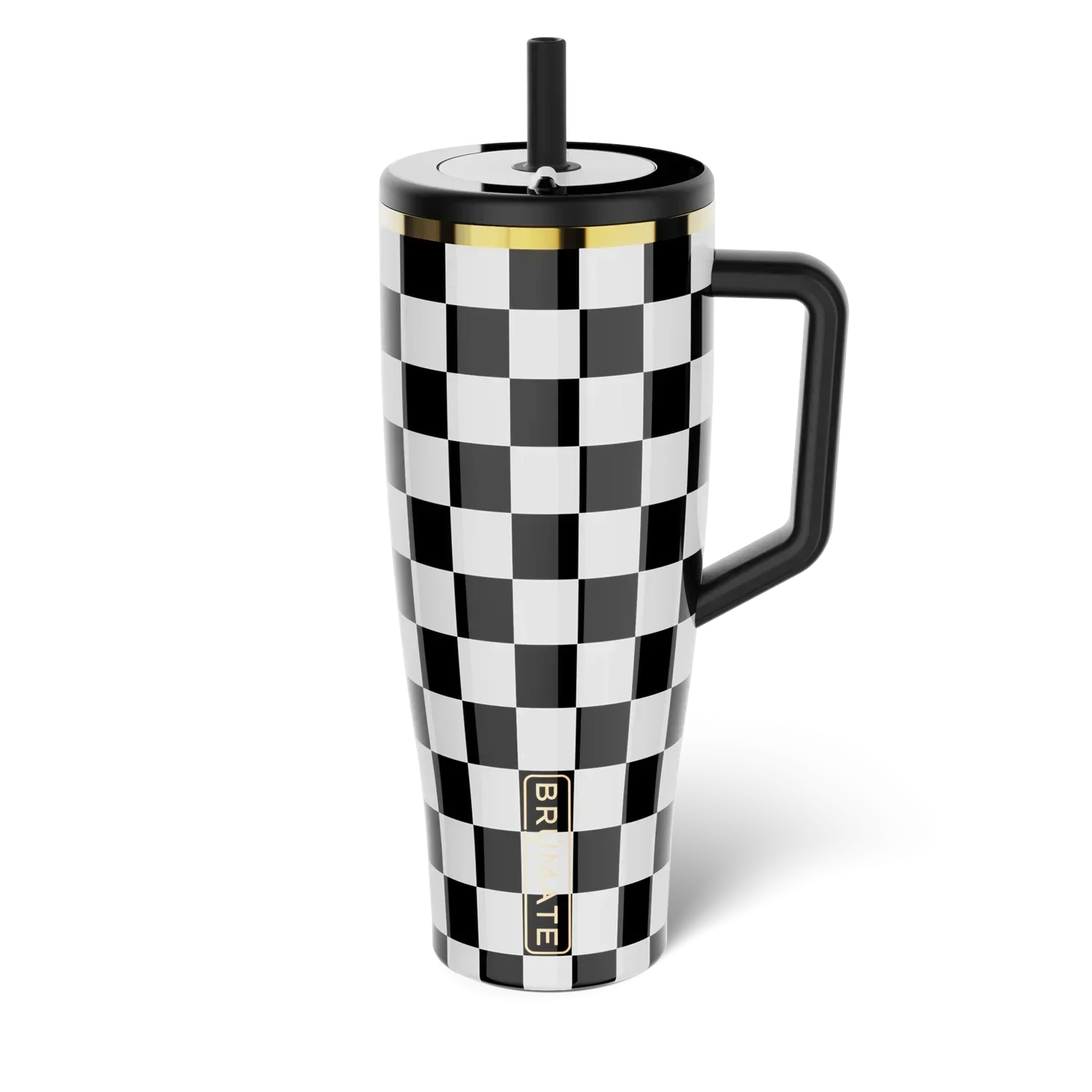 Brumate Era 40oz Black & White Checker