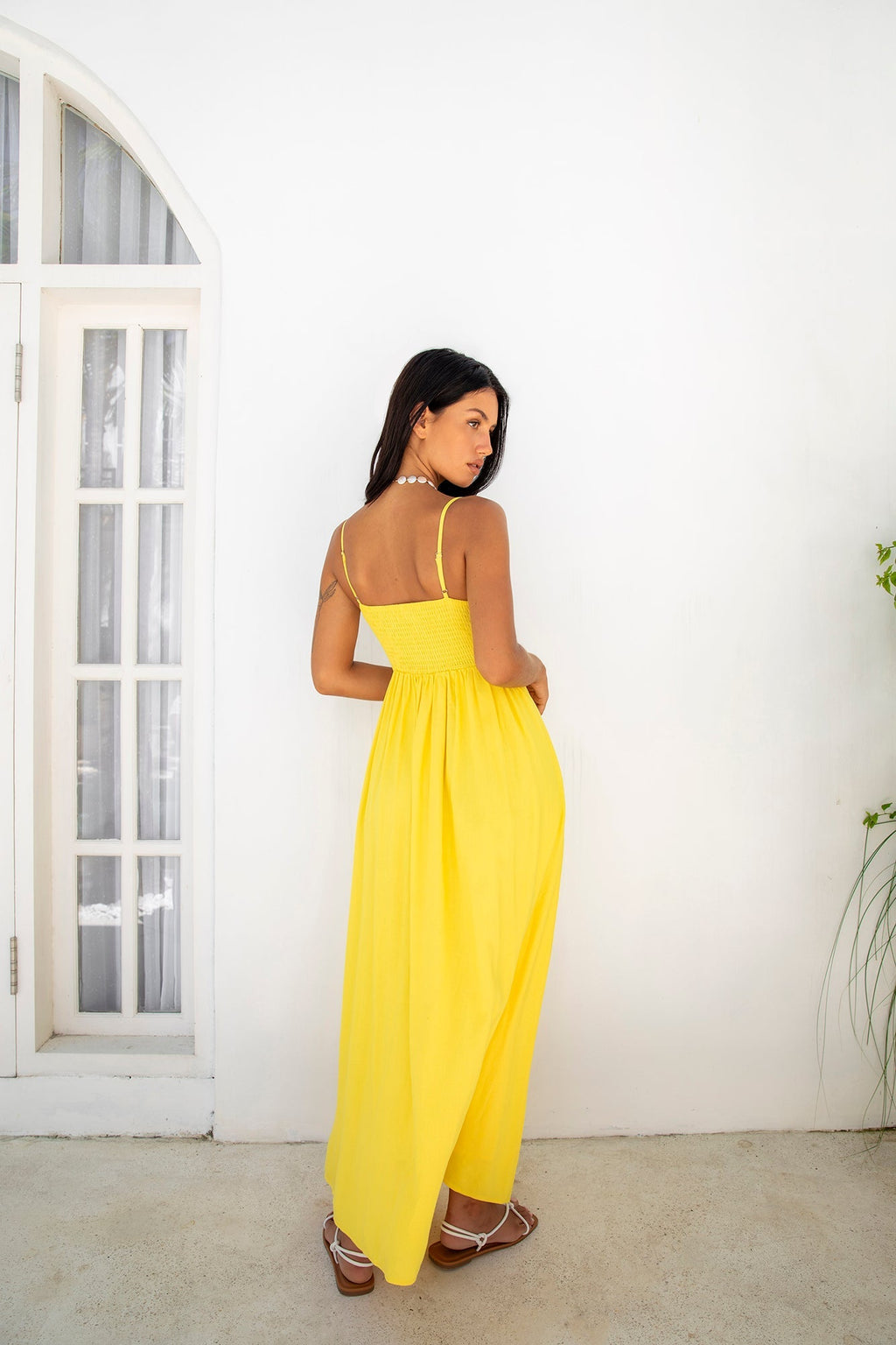FORTUNATE ONE Blushing Lovers Maxi Dress Yellow