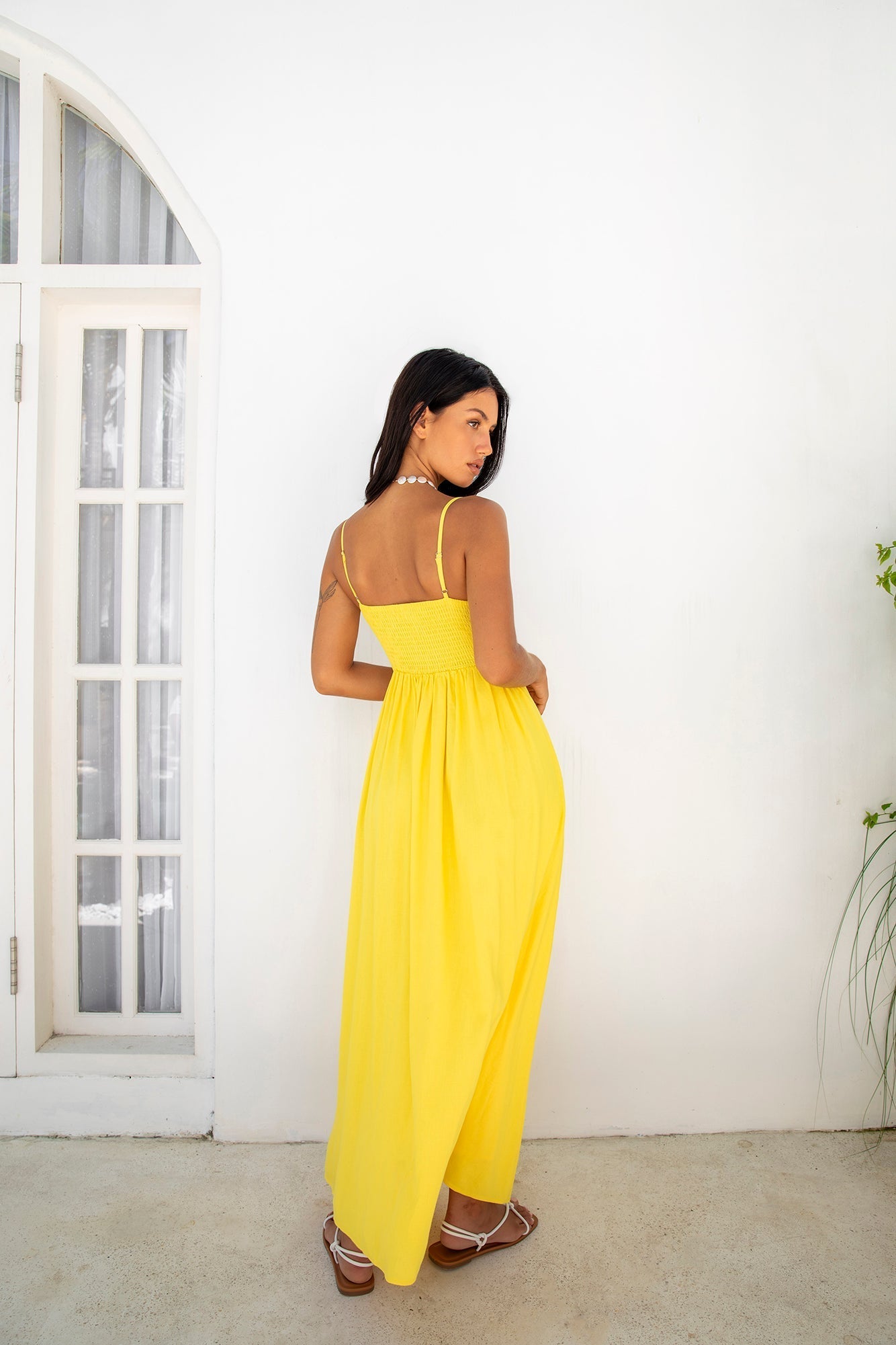 FORTUNATE ONE Blushing Lovers Maxi Dress Yellow