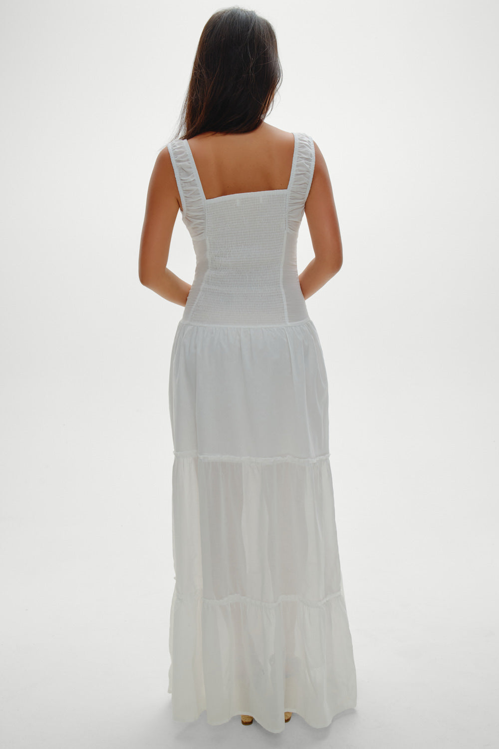 Christabelle Ruffle Maxi Dress - Sunrose