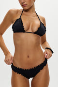 Charlotte Cheeky Bikini Bottom - Black