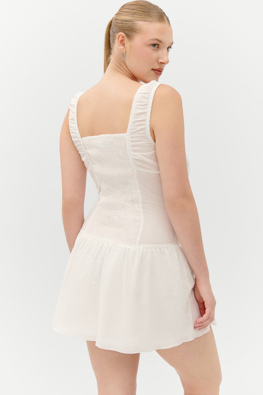 Christa Ruffle Mini Dress - Sunrose