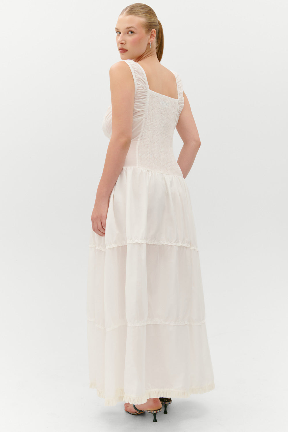 Christabelle Ruffle Maxi Dress - Sunrose