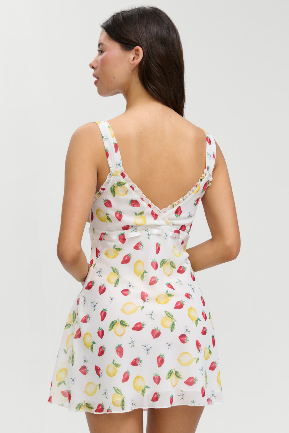 Dreamer Chiffon Mini Dress - Amalfi