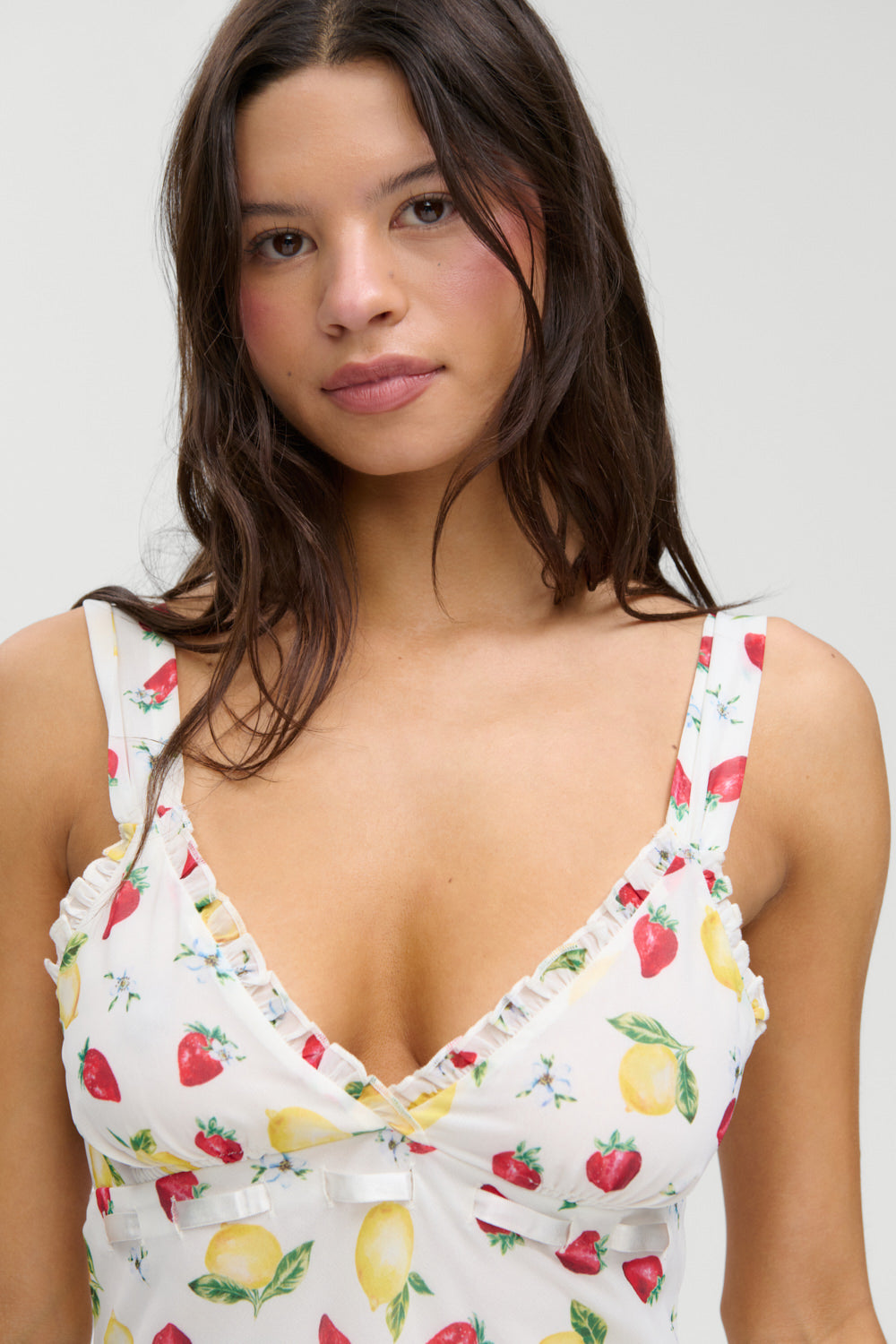 Dreamer Chiffon Mini Dress - Amalfi
