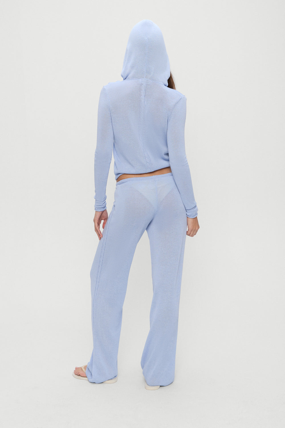 Ela Low Rise Knit Pants - Sleepy Spring