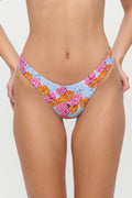 Full Moon Floral Micro Bikini Bottom - Color Me