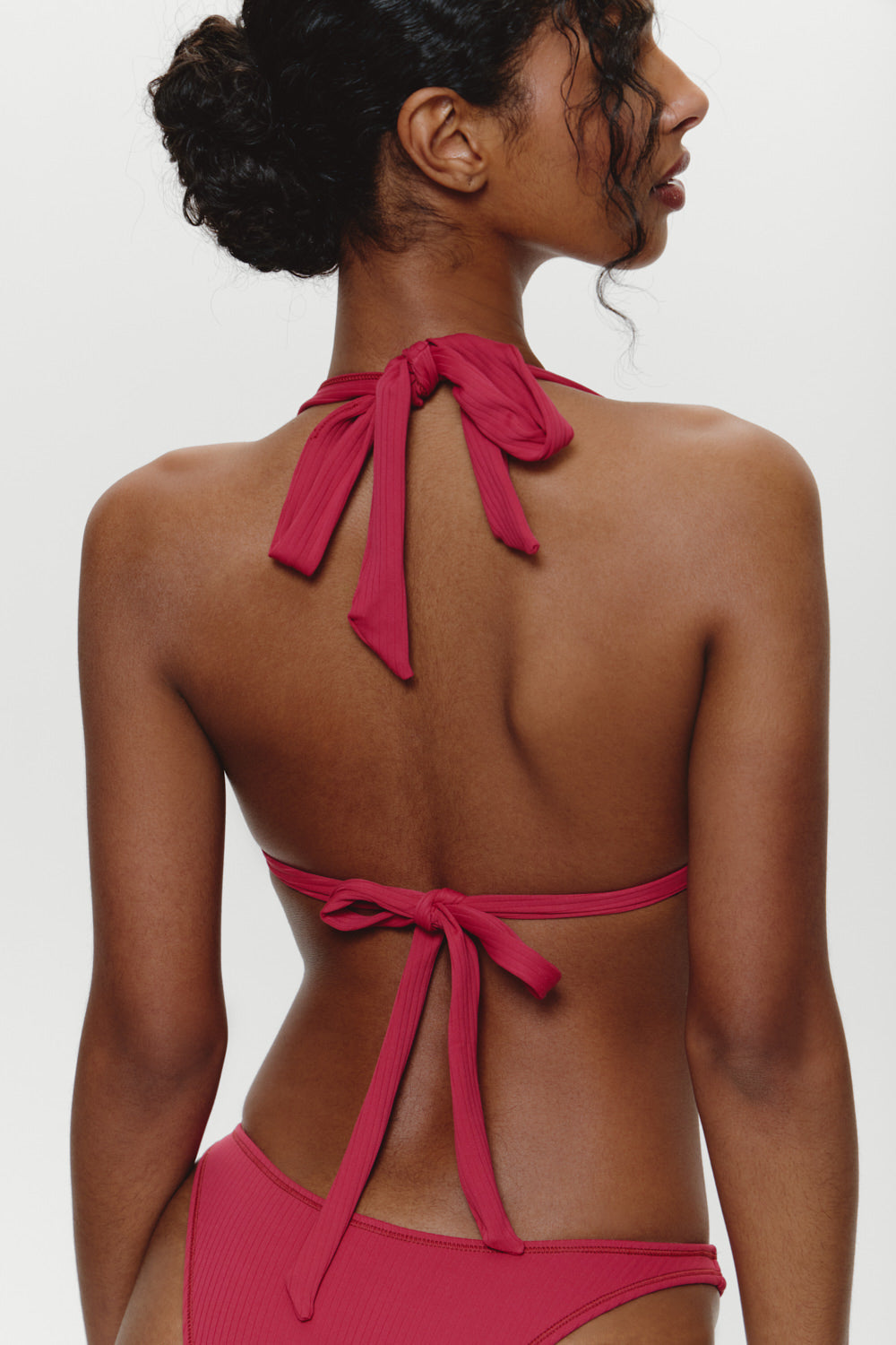 Taite Triangle Bikini Top - Vino