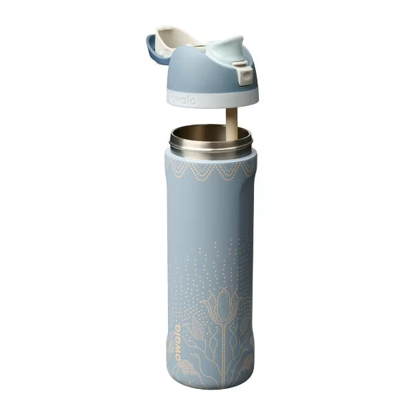 Owala 24fl oz Stainless Steel Special Edition FreeSip Water Bottle - Studded Garden