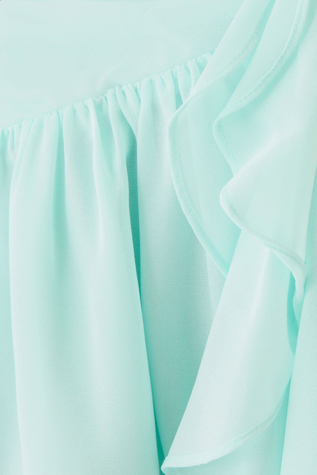 Guide You Halter Neck Mini Dress - Aqua