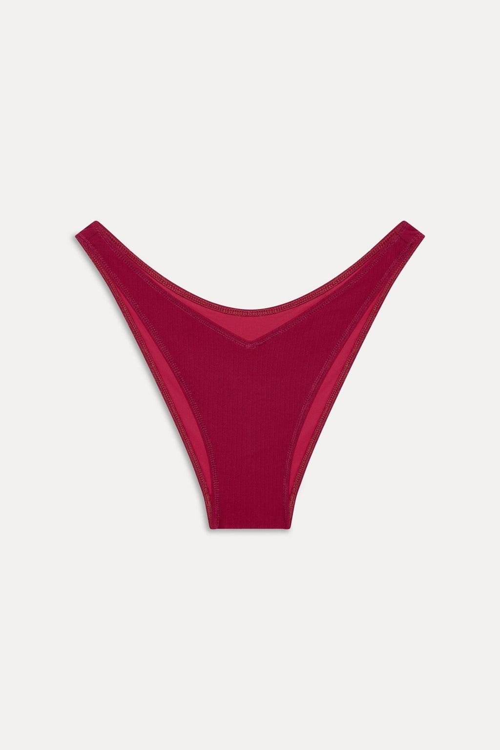 Harper Cheeky Bikini Bottom - Vino