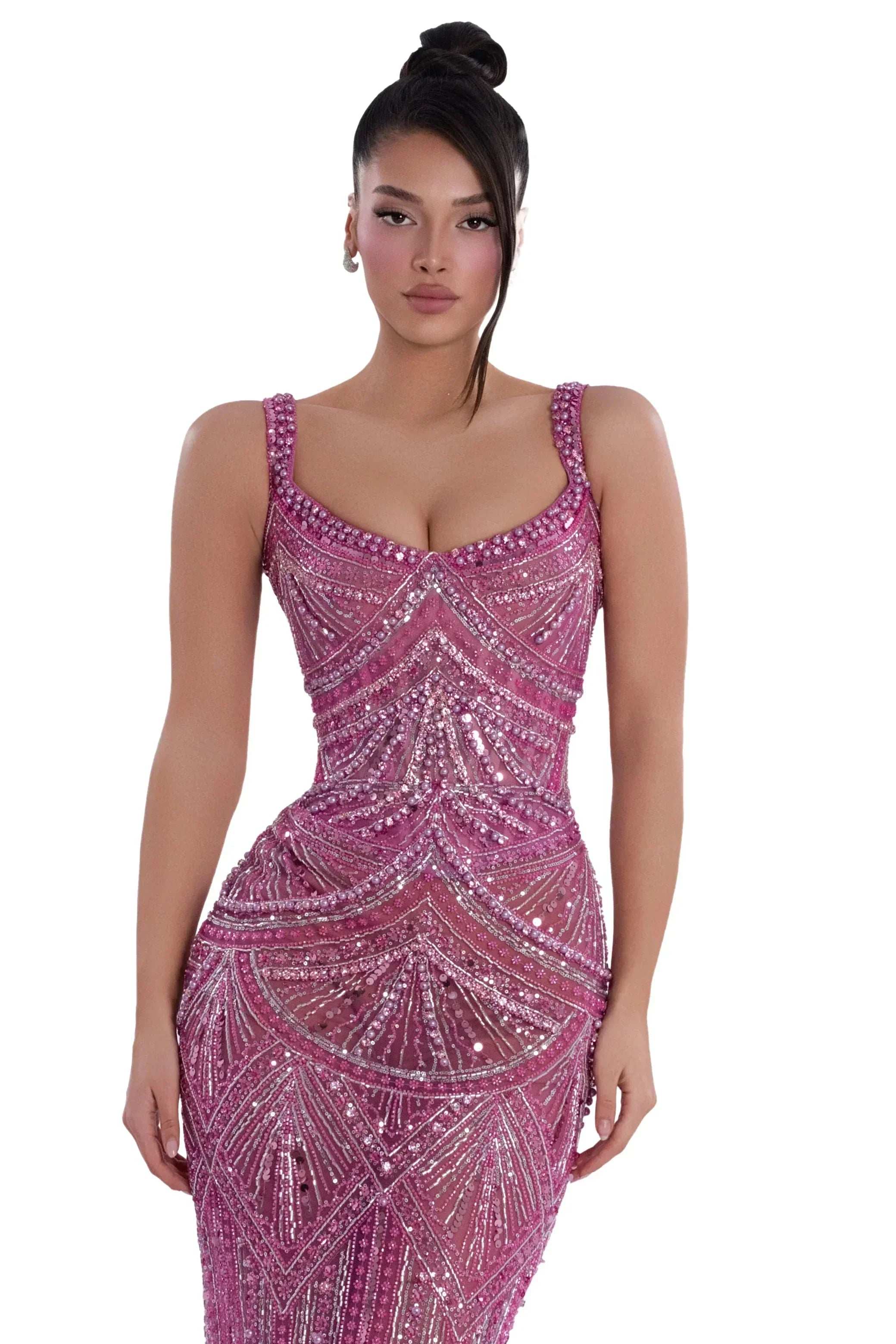 ALBINA DYLA - Blush Gown