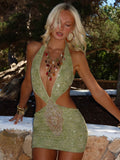 Kamari Mini Dress Green