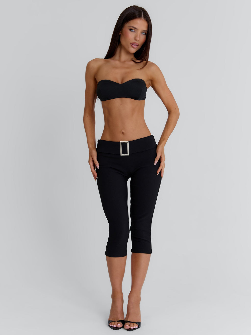 Cheyene Capri Pants Black