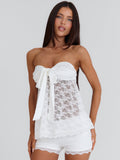 Kelsie Top White