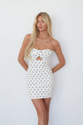 Kynlee Polka Dot Mini Dress
