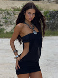 Lizeth Mini Dress Black