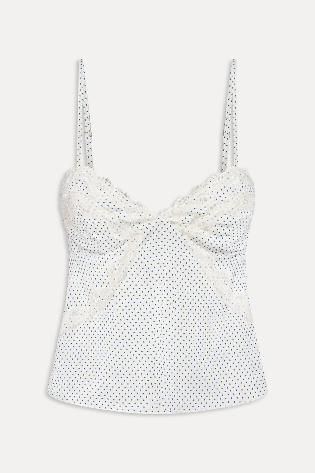 Laura Silk Camisole - French Pearl