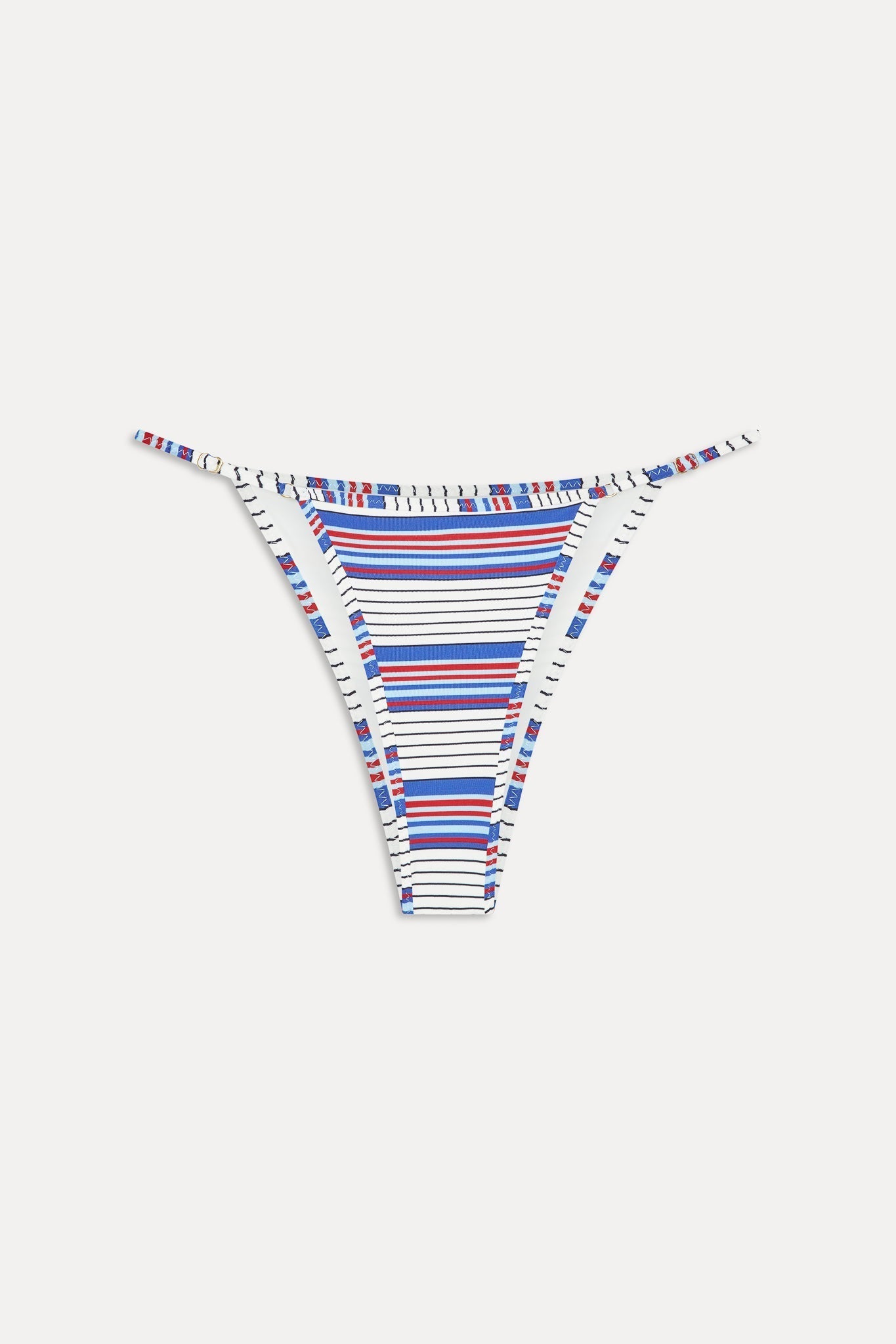 Luna Striped Bikini Bottom - St. Tropez Stripe