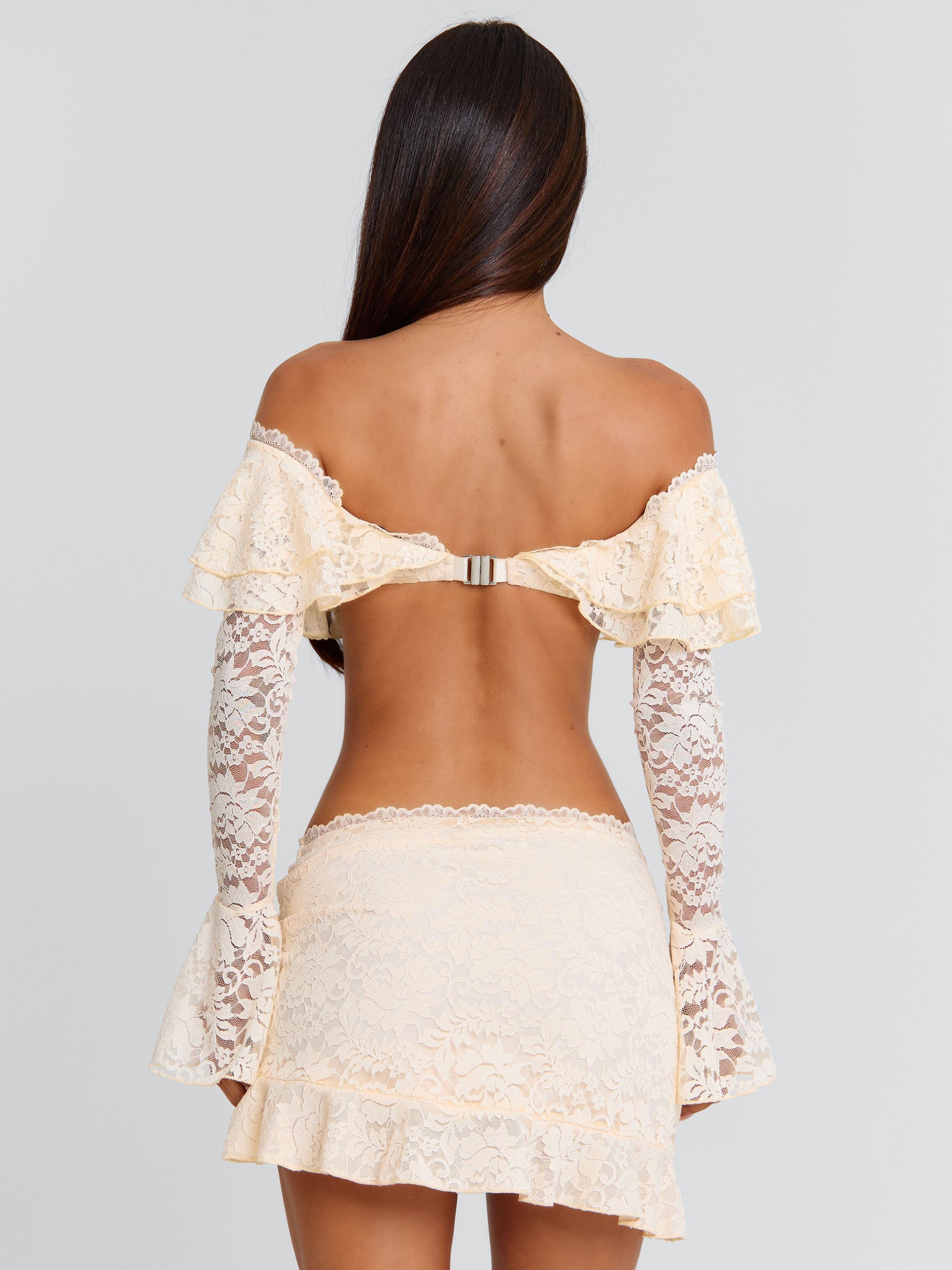 Marcella Mini Skirt Cream