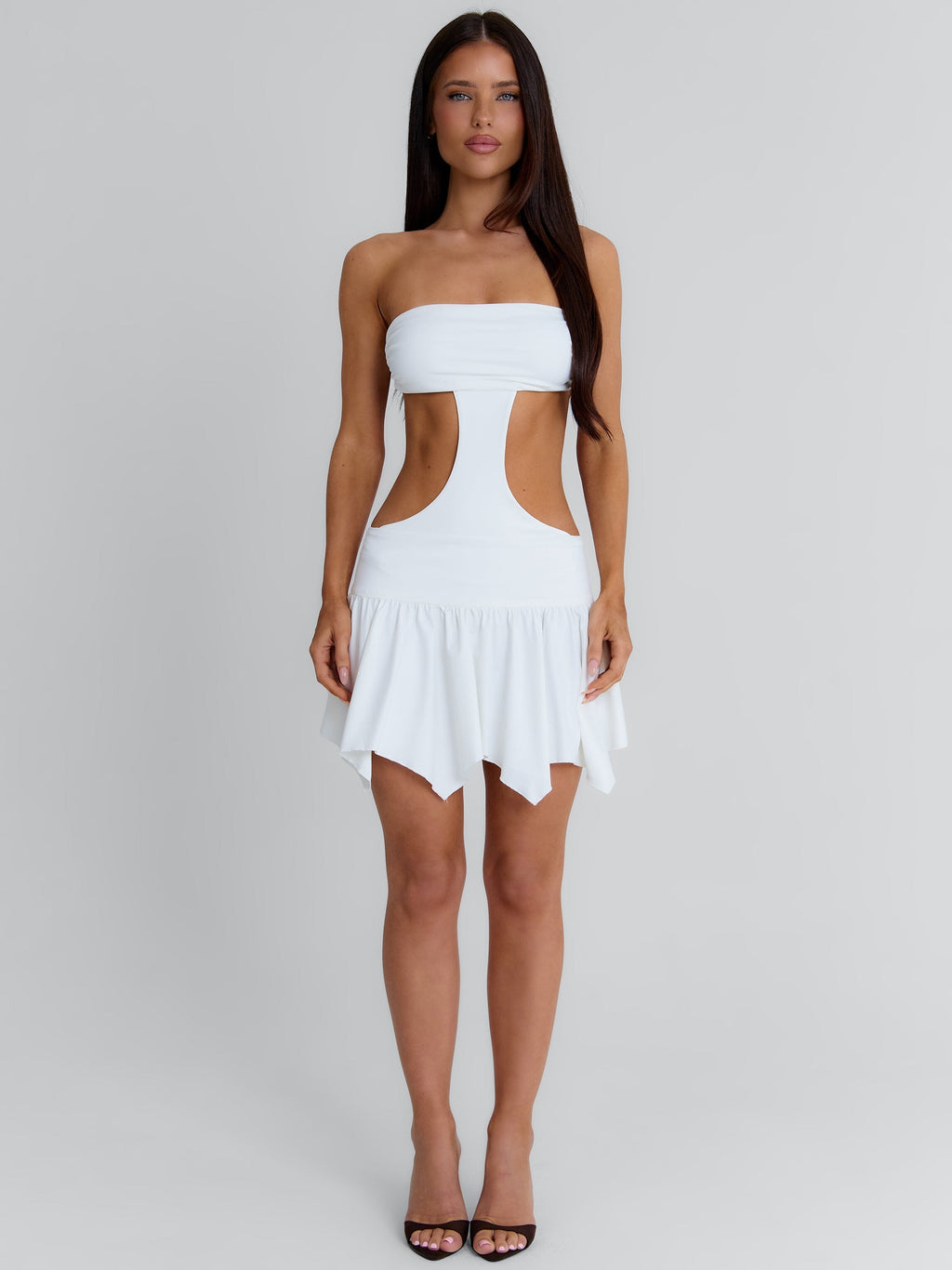 Mayia Mini Dress White