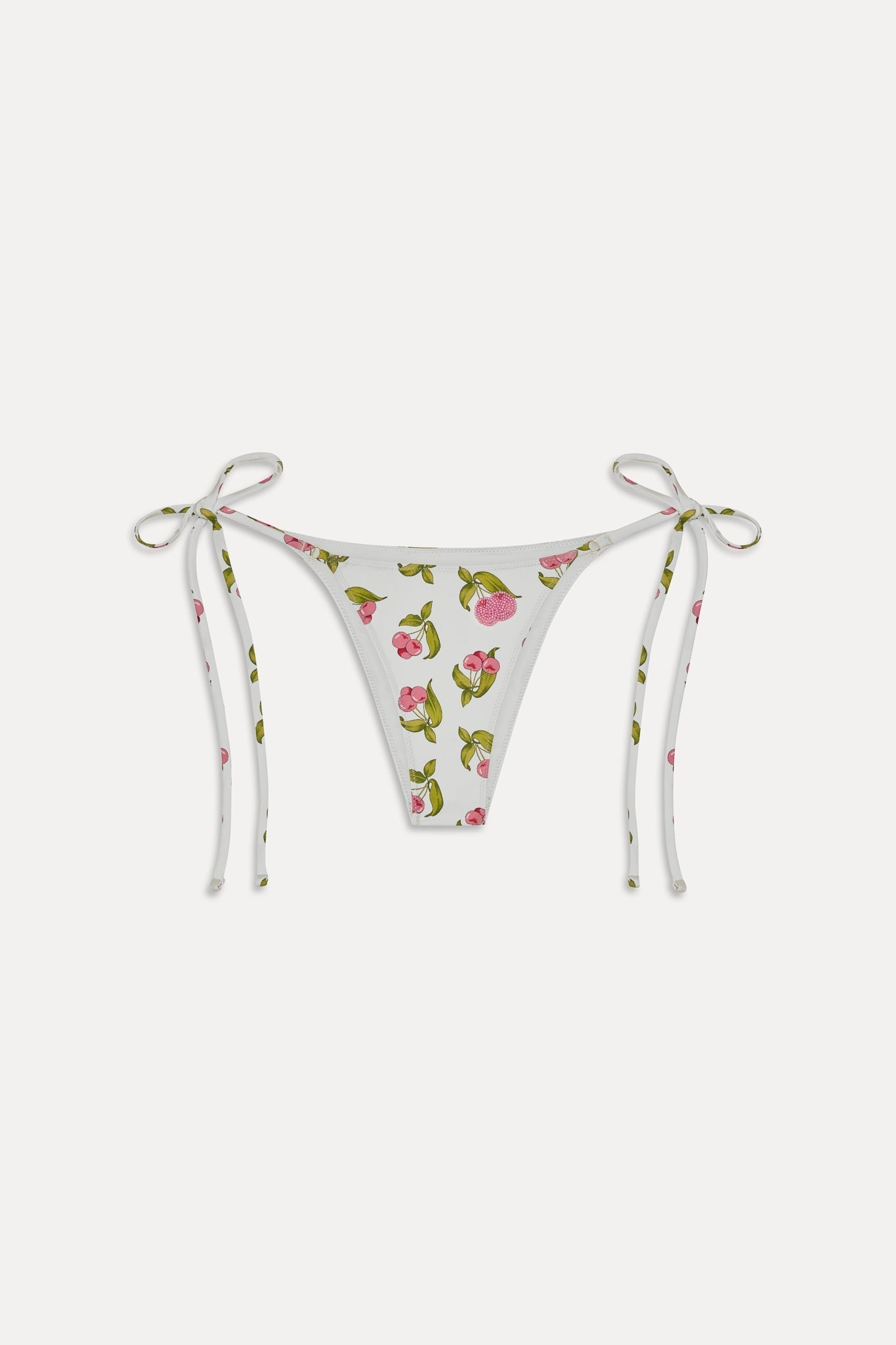Mackenzie Beaded Cheeky Bikini Bottom - Cherry Picked