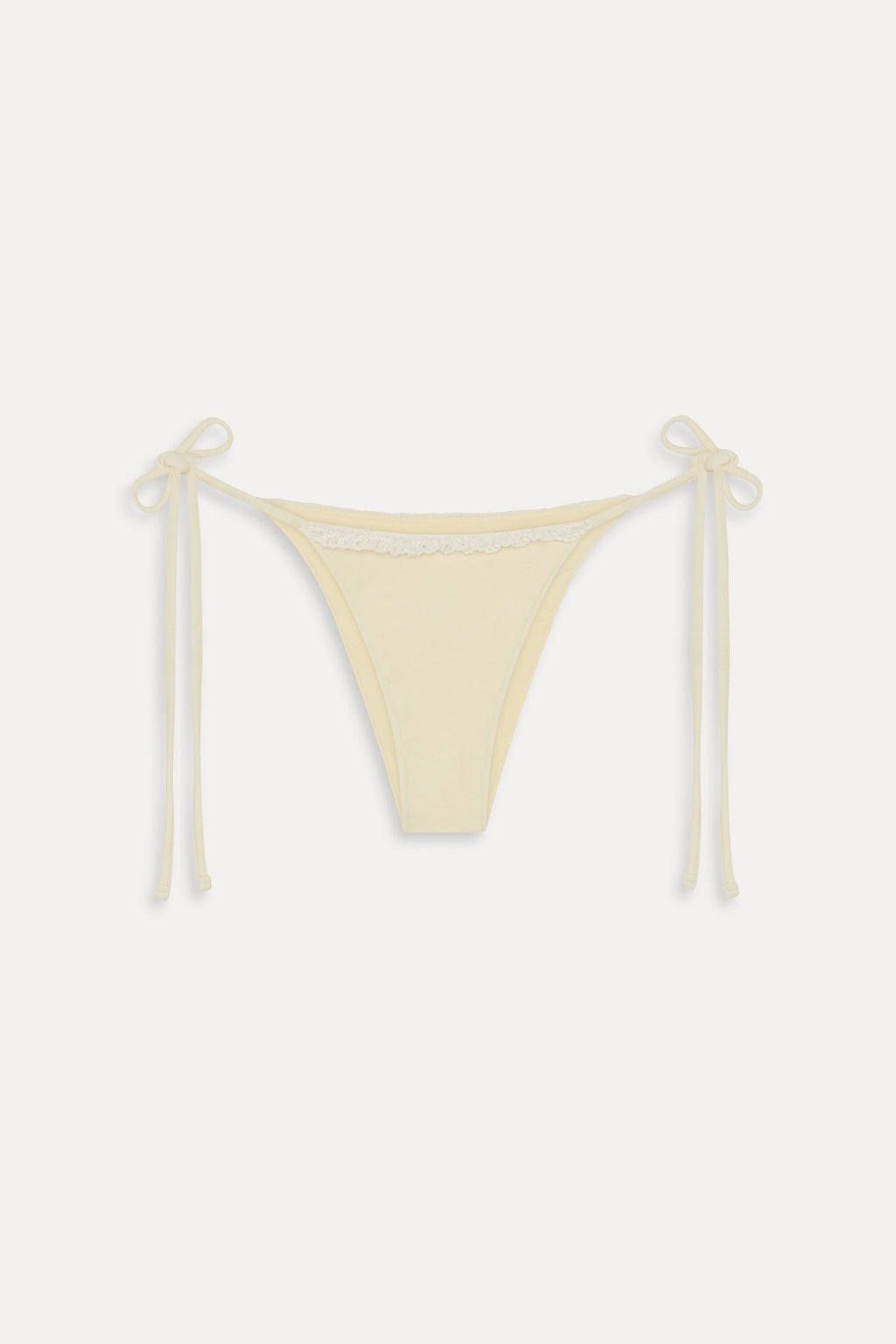 Mackenzie Terry Cheeky Bikini Bottom - Lemon
