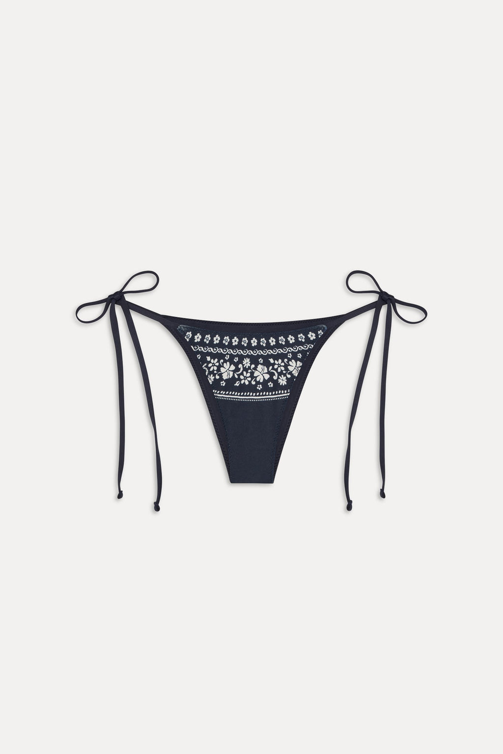 Mackenzie Cheeky String Bikini Bottom - Malibu Blue