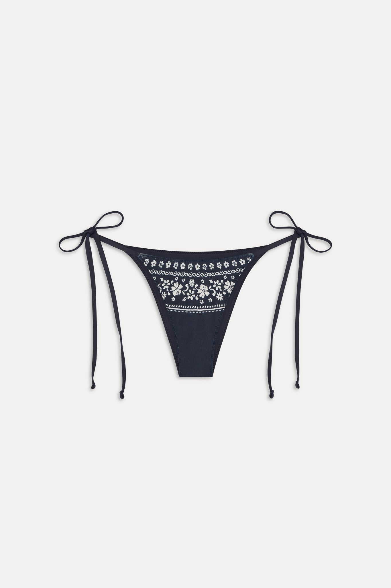 Mackenzie Cheeky String Bikini Bottom - Malibu Blue