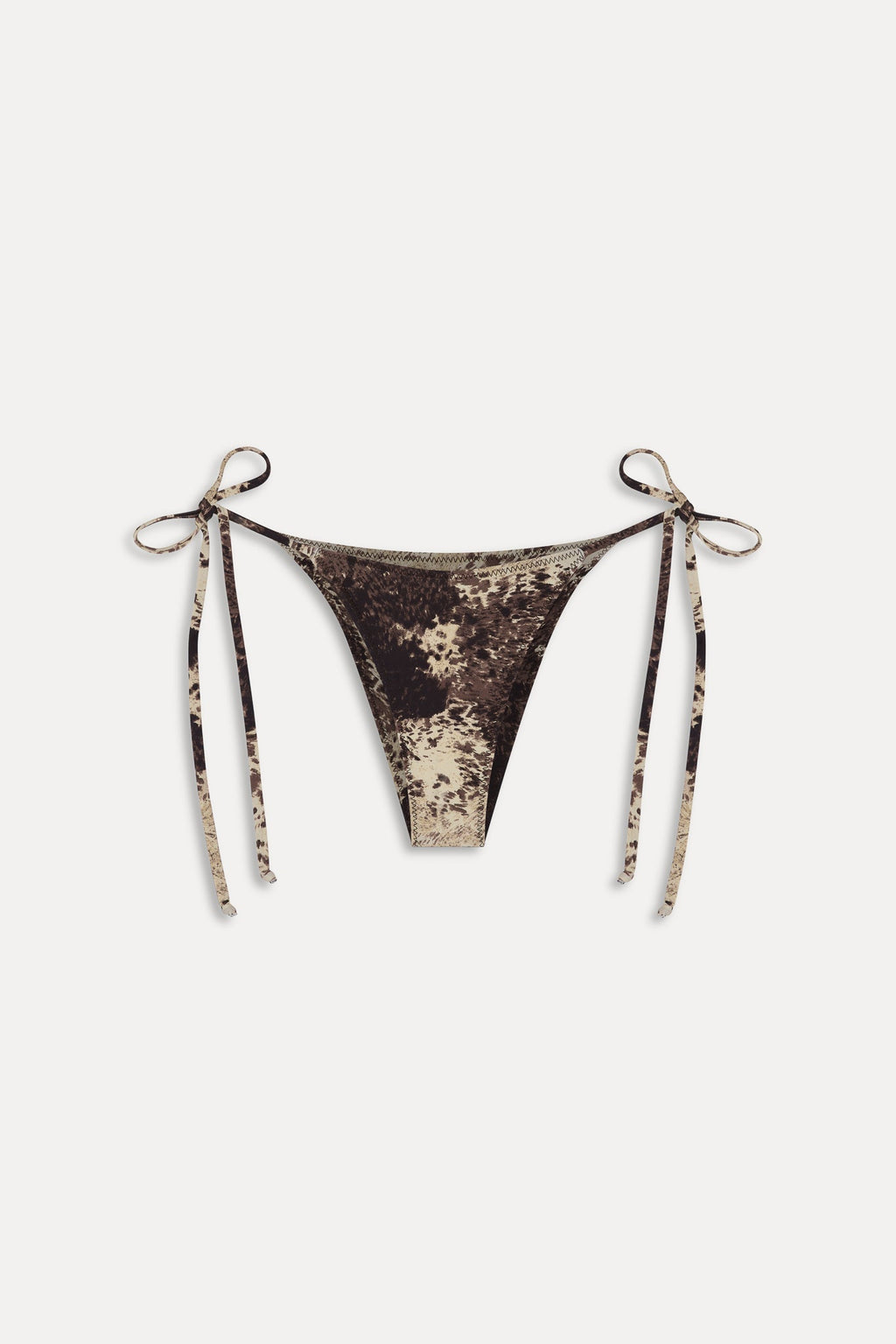 Mackenzie Reversible String Bikini Bottom - Saddle Up