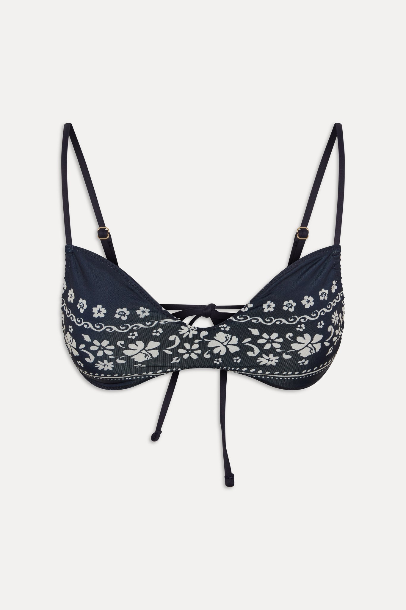 Magnolia Skimpy Bikini Top - Malibu Blue