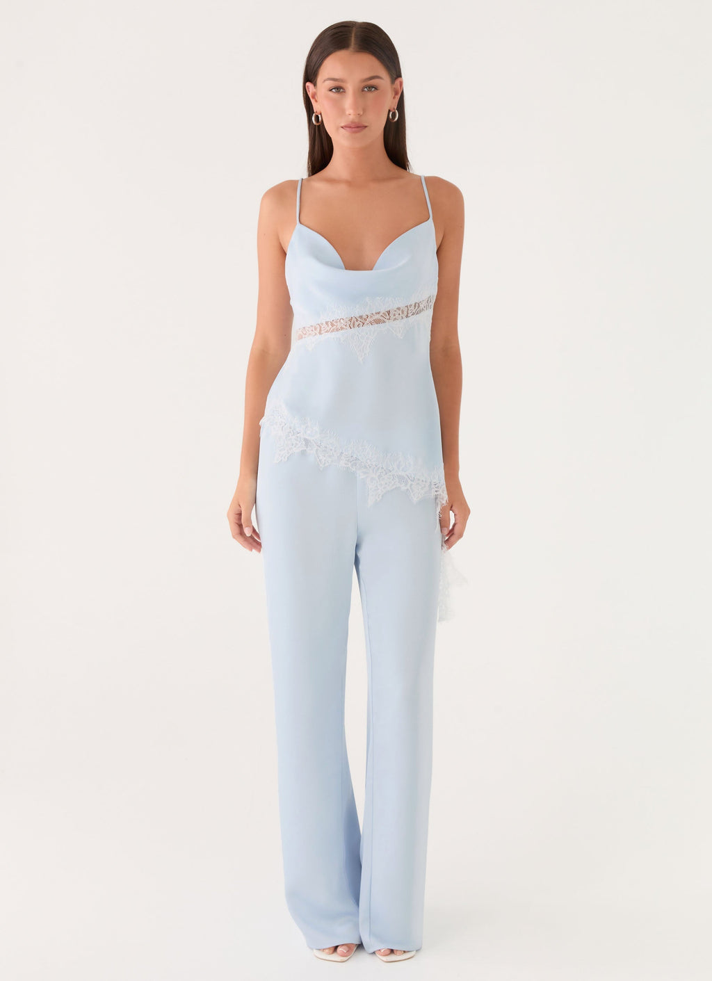 Melisana Cowl Top - Blue