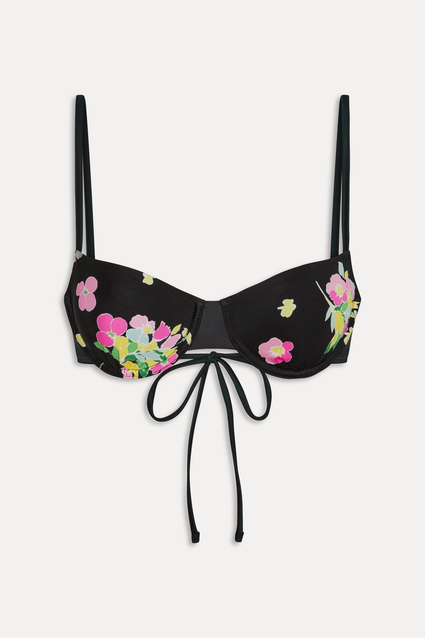 Morning Underwire Bikini Top - Midnight Blossom