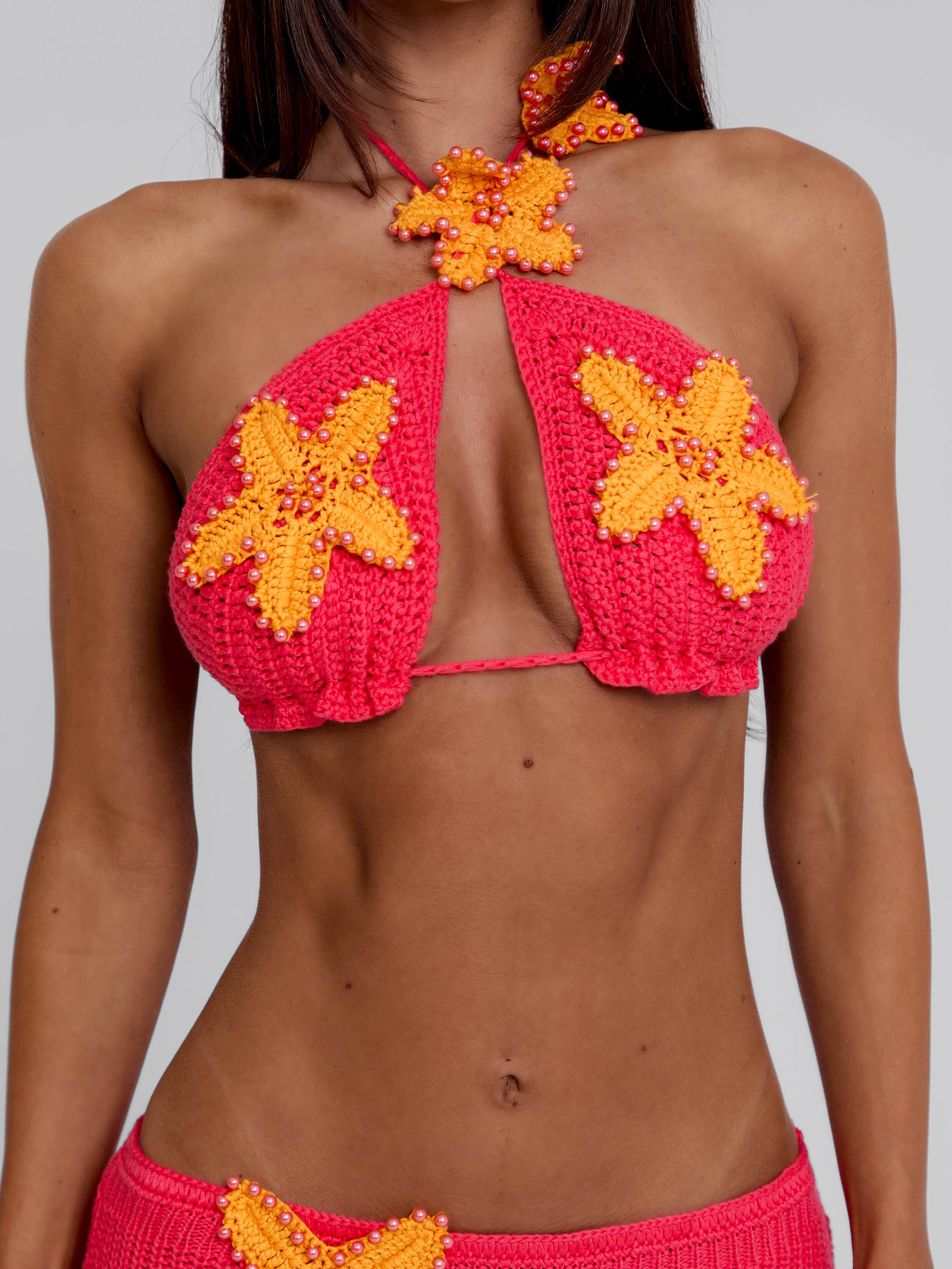 Natalie Top Coral