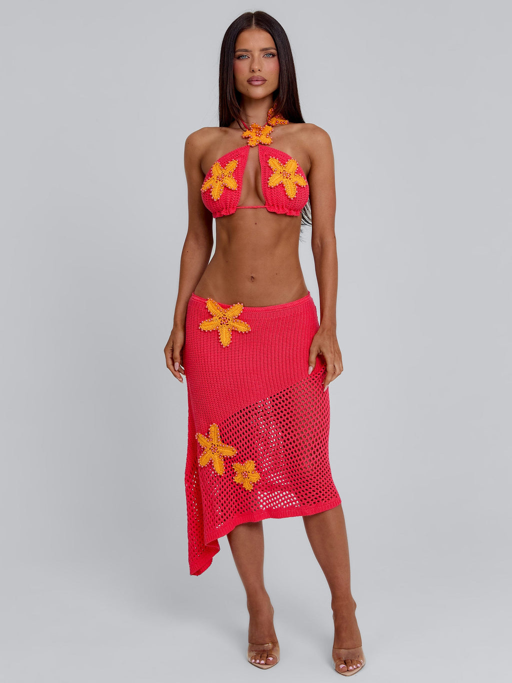 Natalie Top Coral