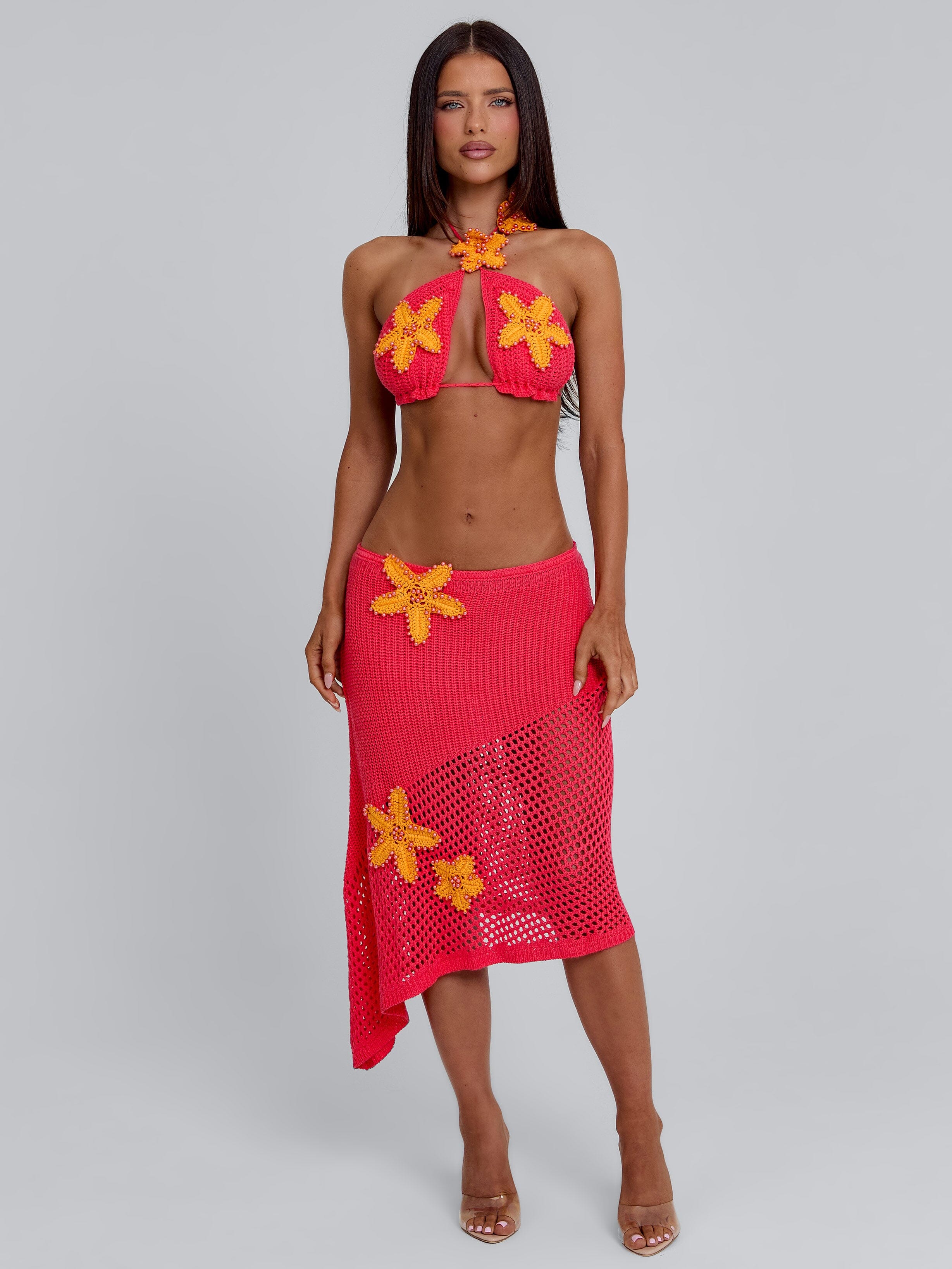 Natalie Top Coral
